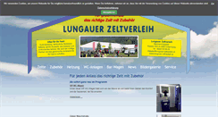 Desktop Screenshot of lungauer-zeltverleih.at